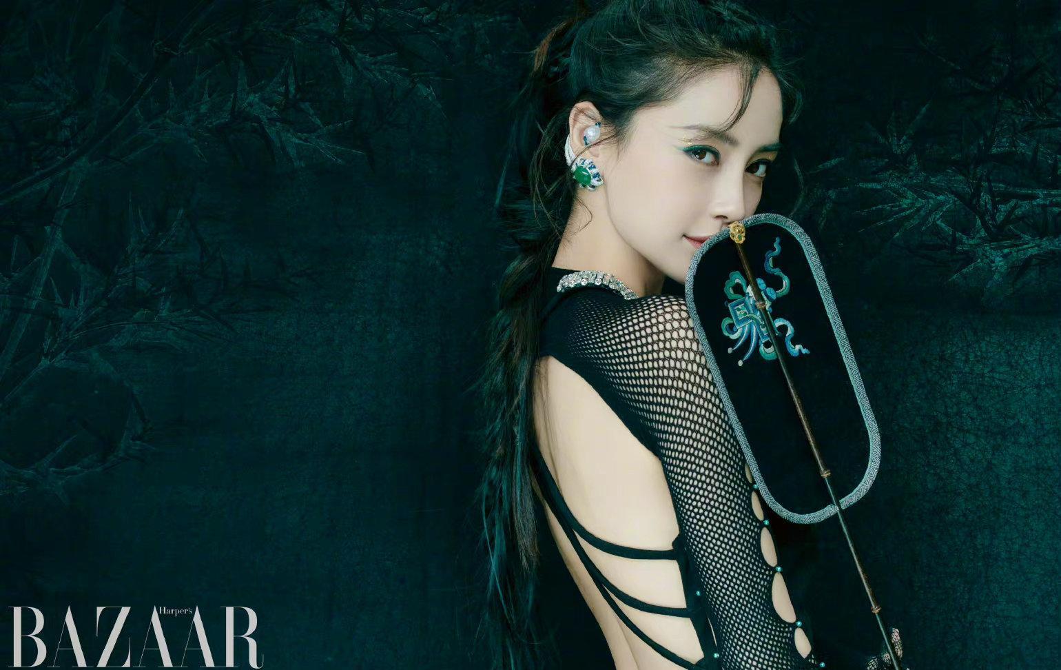 Angelababy Angelababy的国风大片绝美,她最近的杂志照都太好看了