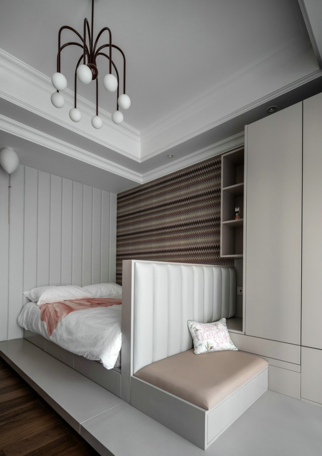 128平法式风三居室,回到自然之中去寻找本初的品性