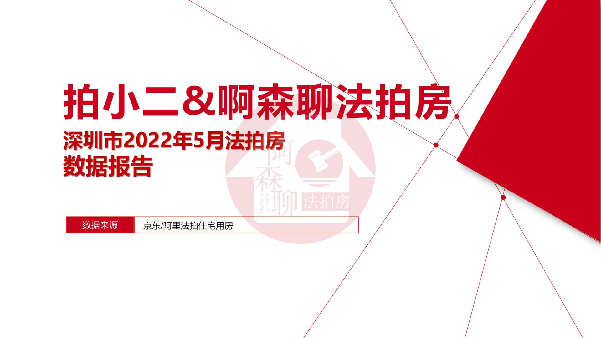 别墅|拍小二&啊森聊法拍房丨深圳市2022年5月法拍房数据报告