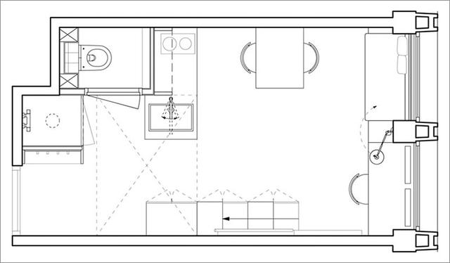 18平方米的小蜗居，LOFT装修效果非常吸引人，重点是实用性超强