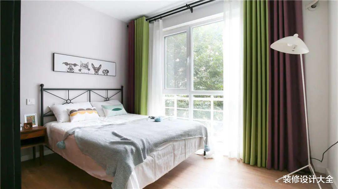 76平小户型坚持只刷漆不造型,全屋反而大气倍增,太漂亮了!