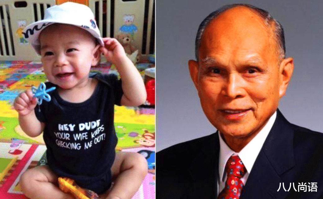 霍英东|9岁霍中曦近照,眉眼间越长越像霍英东,一身朴实打扮却很接地气