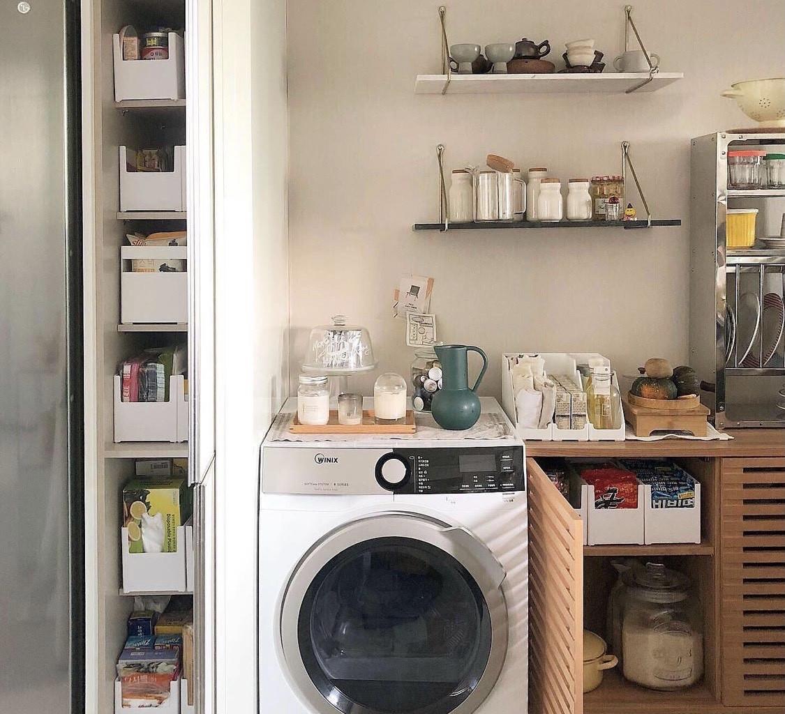 这位韩主妇,一天带俩娃,她依旧让屋子干净不乱,这生活真的棒!