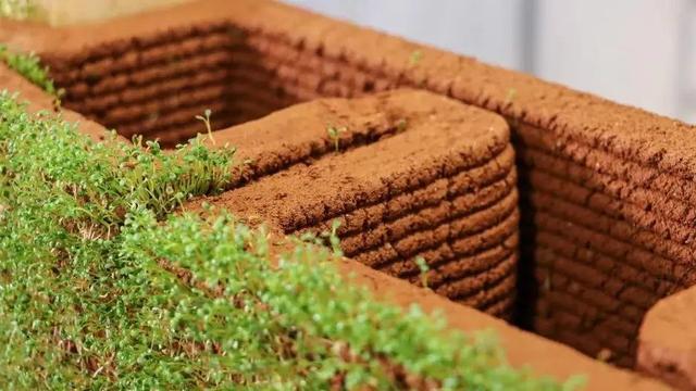 3D打印|用泥土 3D 打印，让墙壁也有「生机」