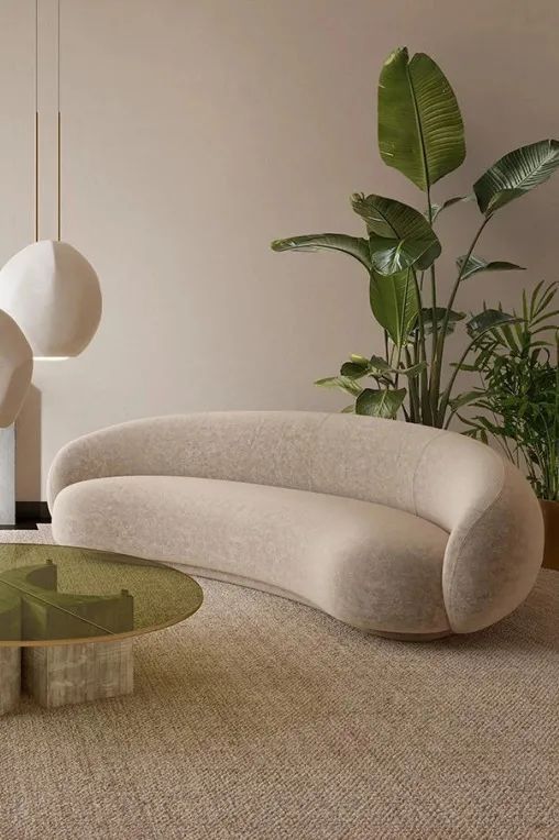 那些运用在室内空间的「曲线」设计--美极了