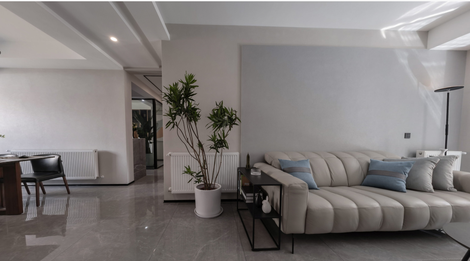 126㎡现代极简装修设计,那叫一个高级,给我30万我也这么装