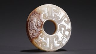 |旧藏·和田玉回纹玉环