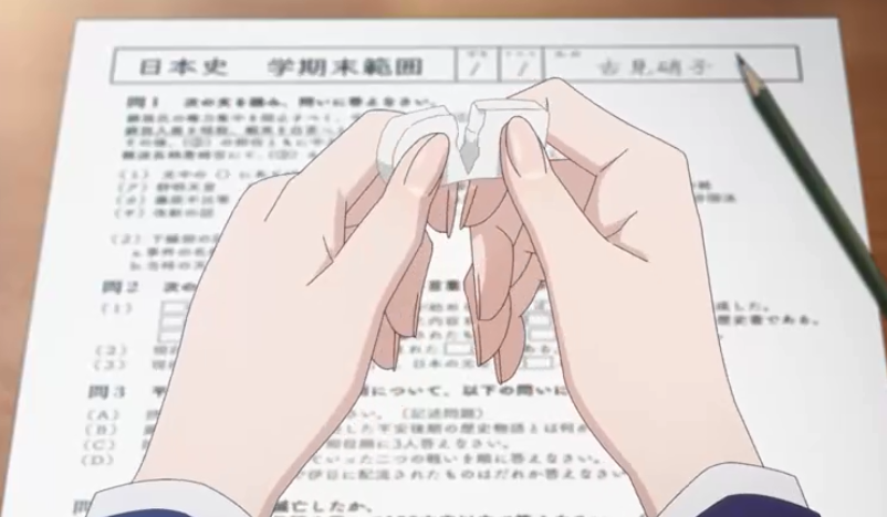 期末考试|古见同学第二季开播，糖度偏高警告，开头古见同学就恶搞男主