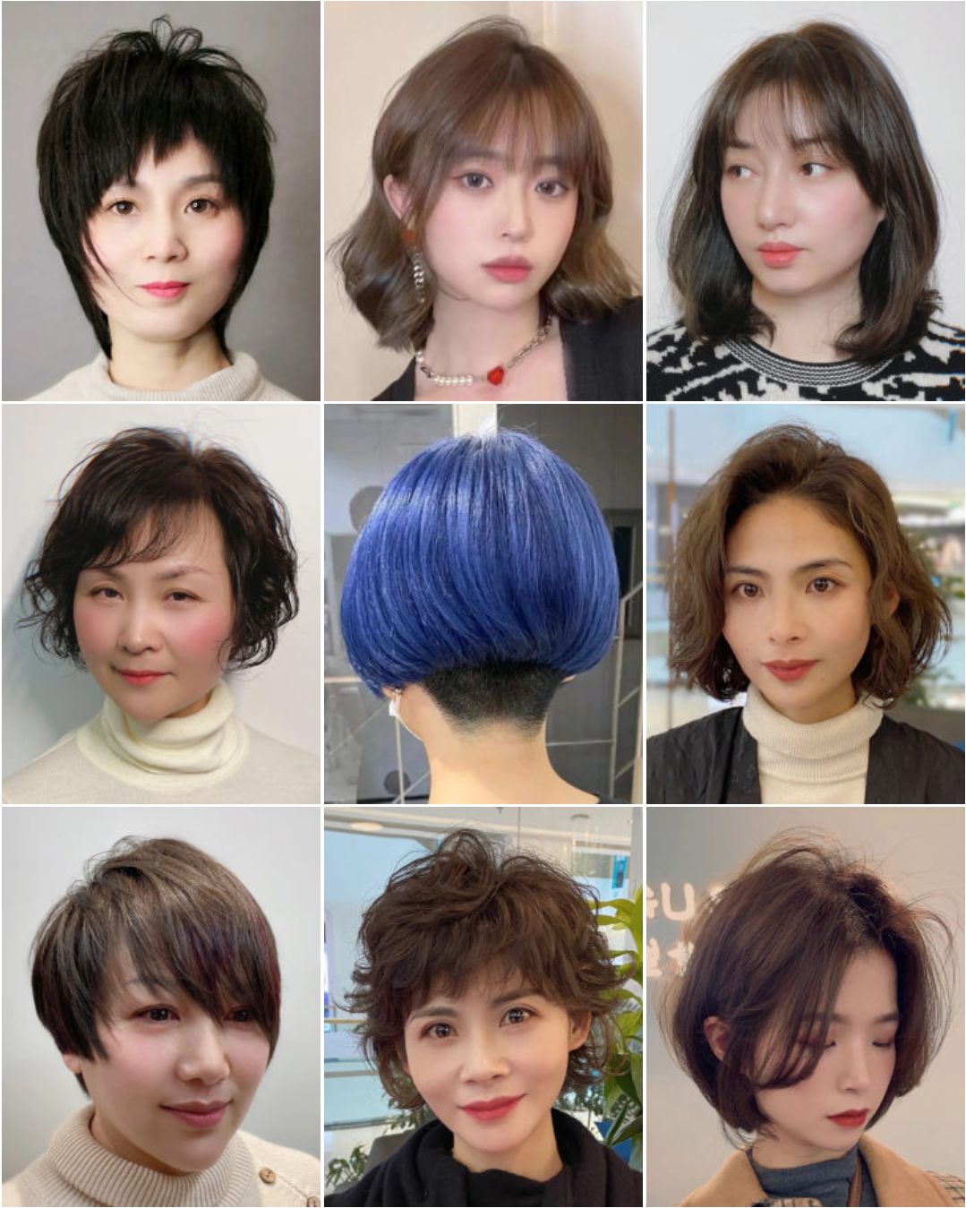 穿衣搭配 3月流行女发来了，烫染剪都很美，要不要挑一款