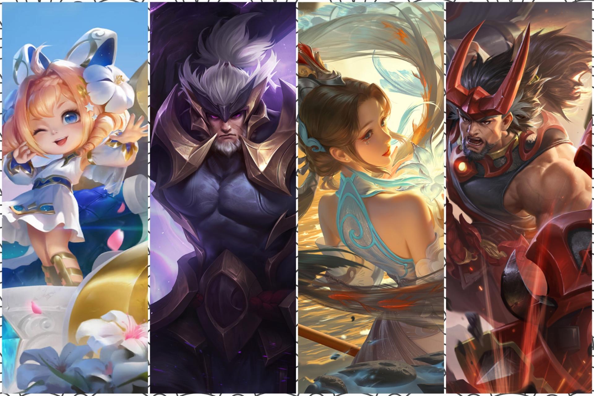 大乔|520皮肤形象公布,大乔巨美,对抗路重做,戈娅调整(体验服)