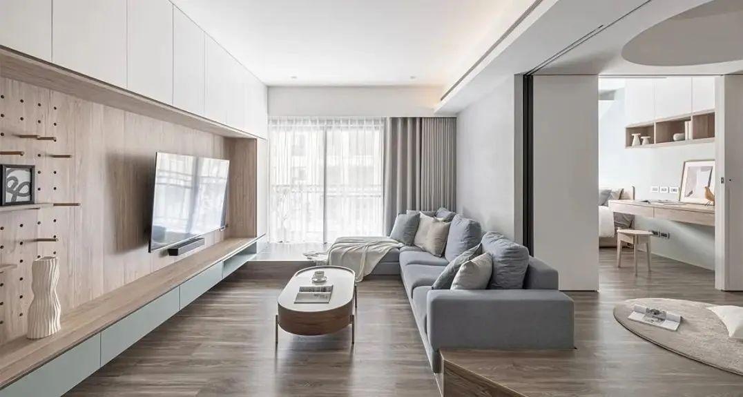 地板选错颜色,直接影响了全屋的审美,何必在这上面踩坑浪费钱