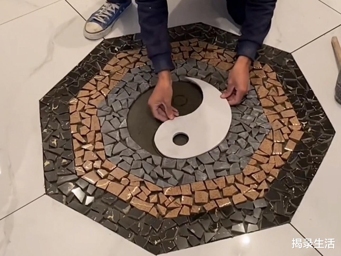 辽宁小伙自创3D瓷砖铺贴,立体效果堪比“神笔马良”