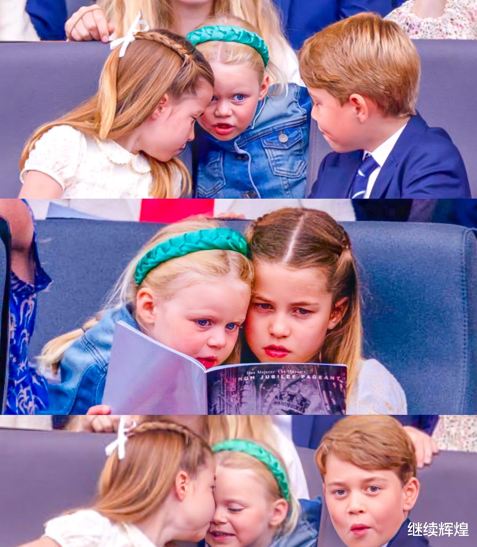 路易·亚瑟·查尔斯|路易王子太可爱!抢表妹的糖果没抢成功,表妹给了姐姐,他不放弃