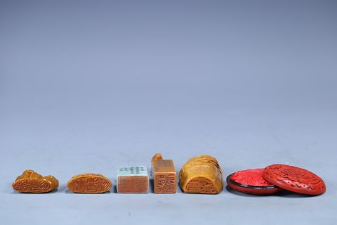 文房|旧藏,“童大年”款文房印章