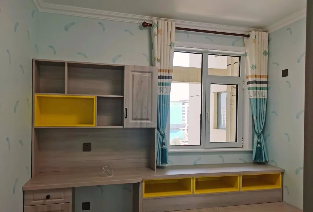 小三房终于完工,家具进场还没软装就很漂亮,家人很满意,晒晒!