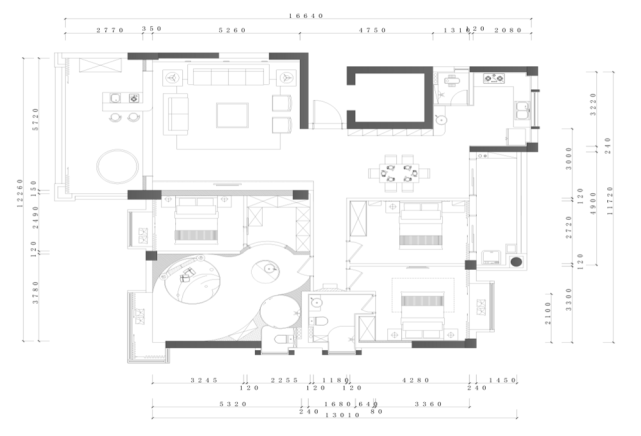 112平日式风三居室,屋内时光静好,很有一种让人心动的美感