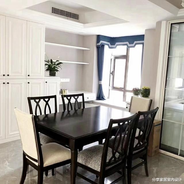 请装修公司装修新房花了27W,美式风格效果还不错,一家人很满意