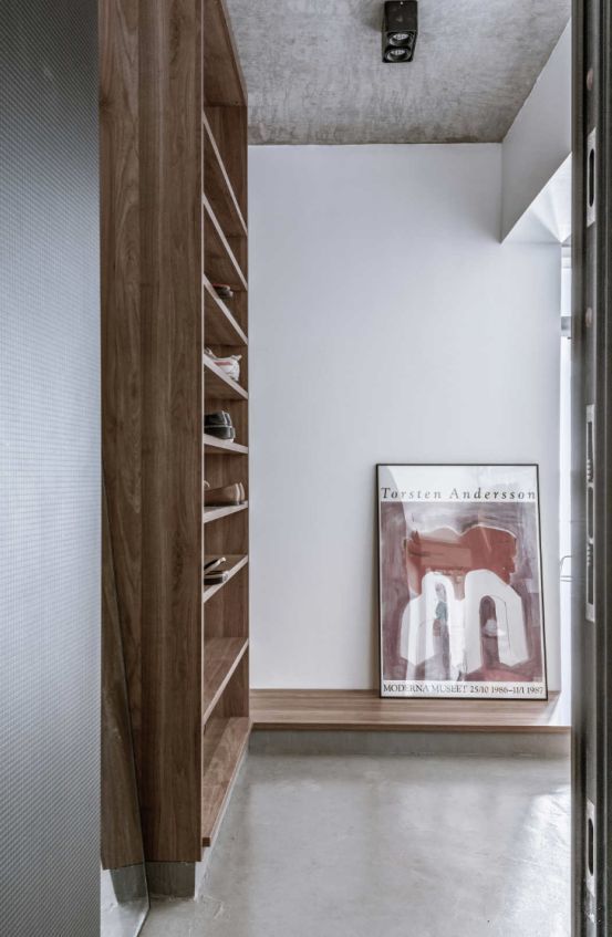 北京姑娘的43㎡小宅,不铺地、不买床,全屋水泥毛坯风,晒晒