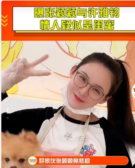 许雅钧|曝张颖颖与许雅钧情人疑似闺蜜,都爱买奢侈品,很早之前就相识