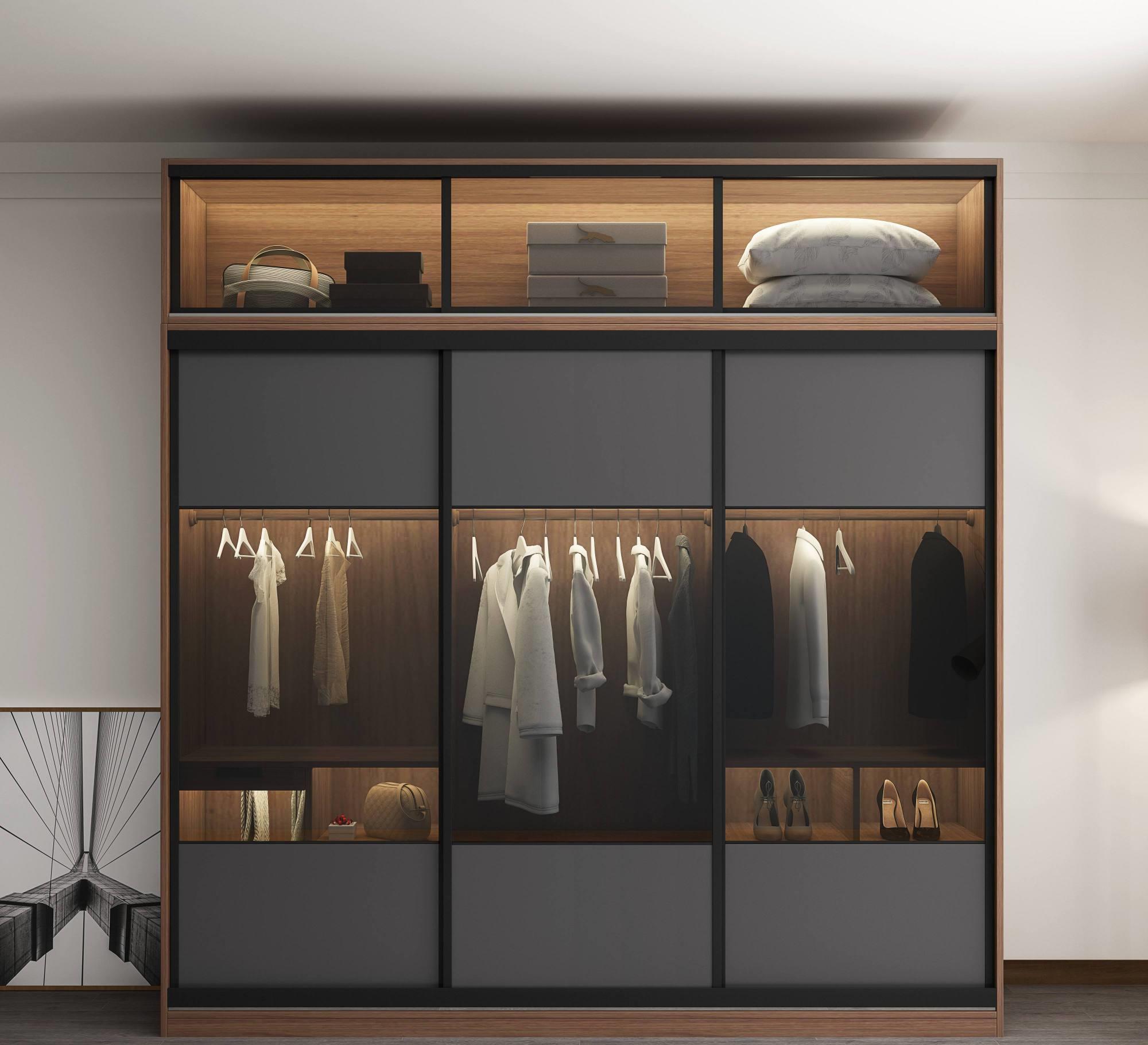 避坑指南:定制衣柜坚持“六不要”,使用起来舒适又顺手