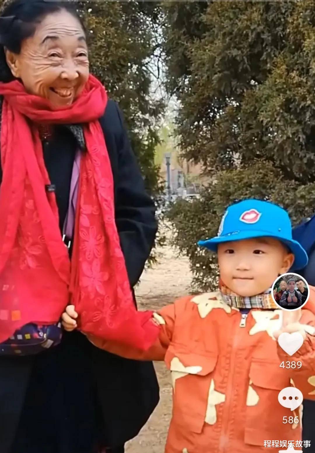 李玉成|85岁马玉琴每天强撑精神出镜,早已断绝关系的儿子也送孙子来尽孝