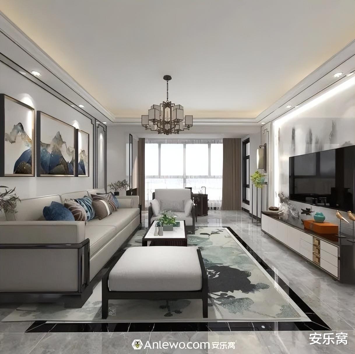 117㎡现代新中式的诗情画意,邀您一起品鉴东方式优雅