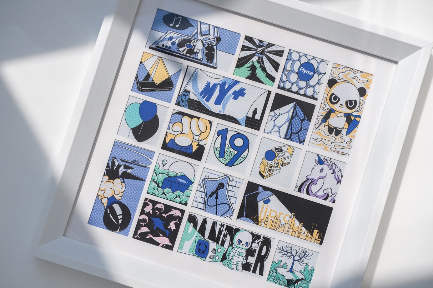 魅族|19 年的 19 件大事!「魅族 19 周年春意绘」相框亮相,寓意深厚