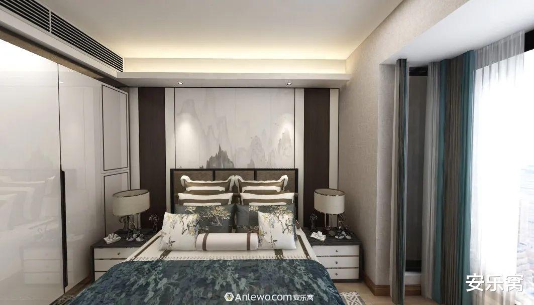 ANLEWO|118㎡现代新中式,原来可以这么设计,新派雅趣!
