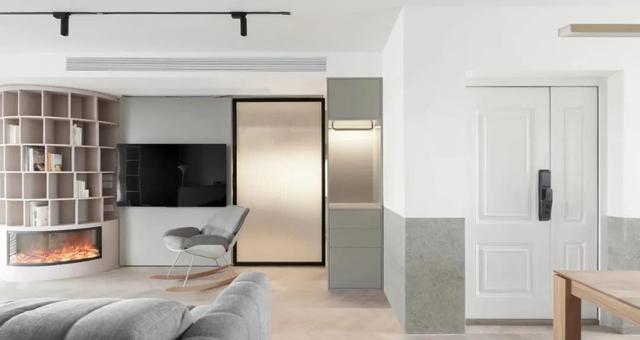 上海男主120㎡的家,因太会布置走红,客厅做旋转书架太香了,晒晒