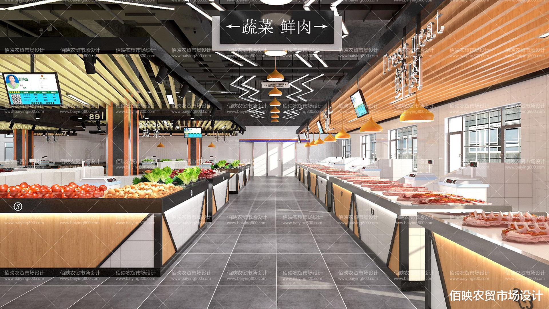 杭州佰映设计|农贸市场设计需要考虑哪些方面?