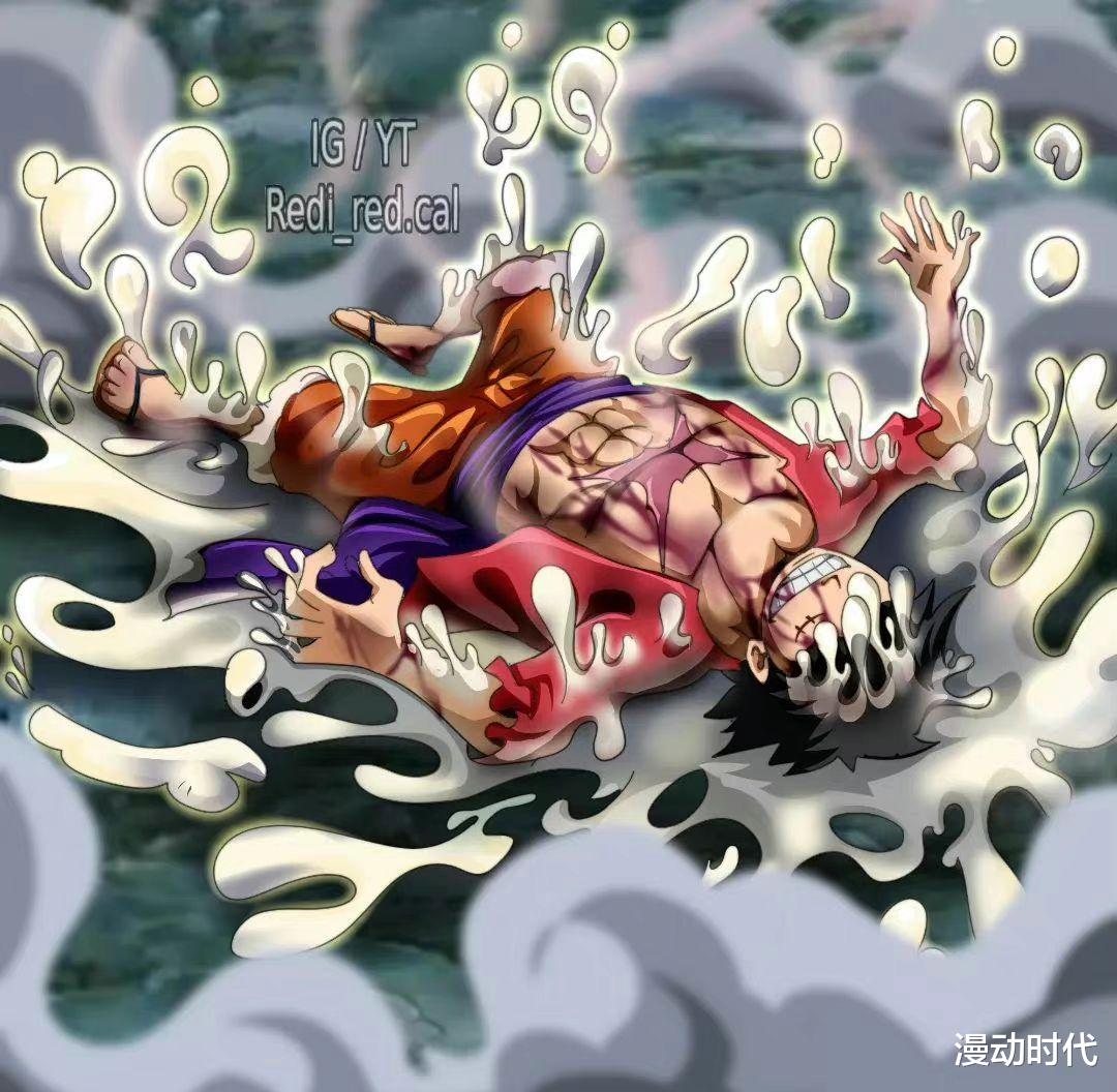 路飞|海迷大神创作，路飞全身石油化，或许这不是果实能力，而是本能！