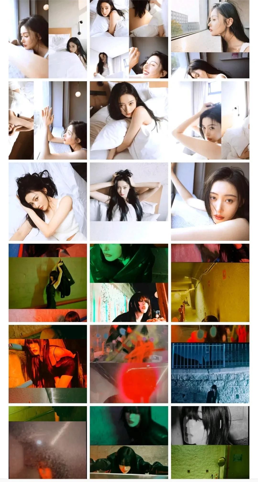 张天爱|张天爱生日海报尽显好身材，每一张都很迷人