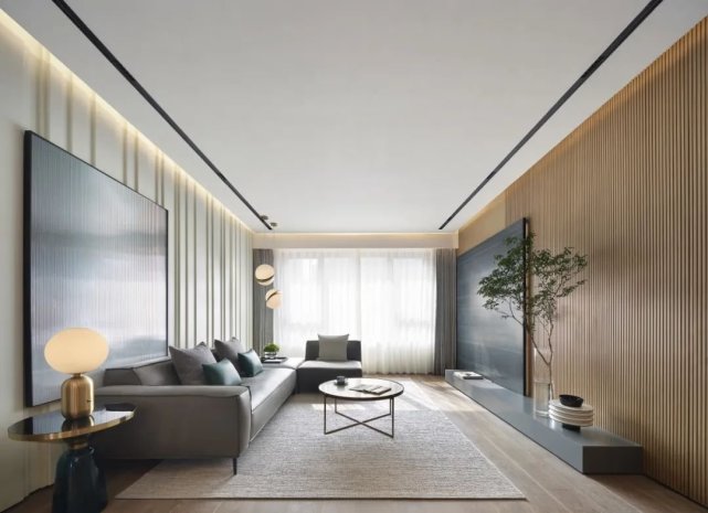 130平清新简约风三居室,绿色的高级应用!