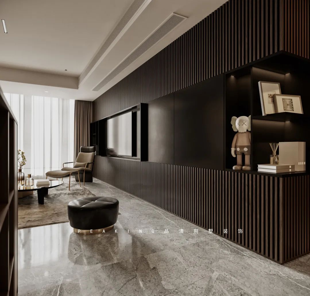 别墅装修 | 230㎡极简新宅，温润如泥土