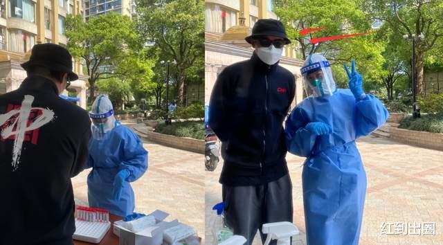 罗晋|罗晋做核酸被偶遇,陪唐嫣住上海被封控月余,夫妻分开行动引质疑