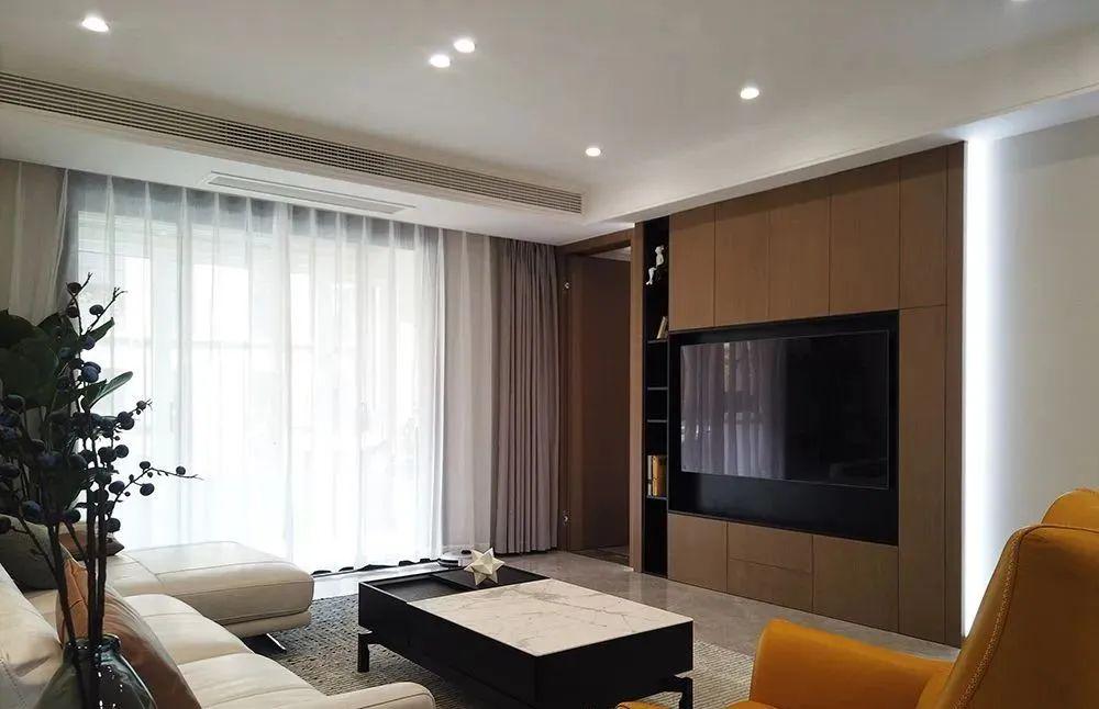 电视墙造型做得好,客厅颜值蹭蹭涨,推荐4种款式,个个简洁大气