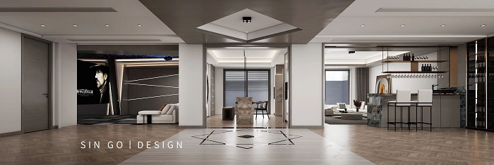 蕴含传统的500平别墅设计 星杰设计师四水归堂理念解析