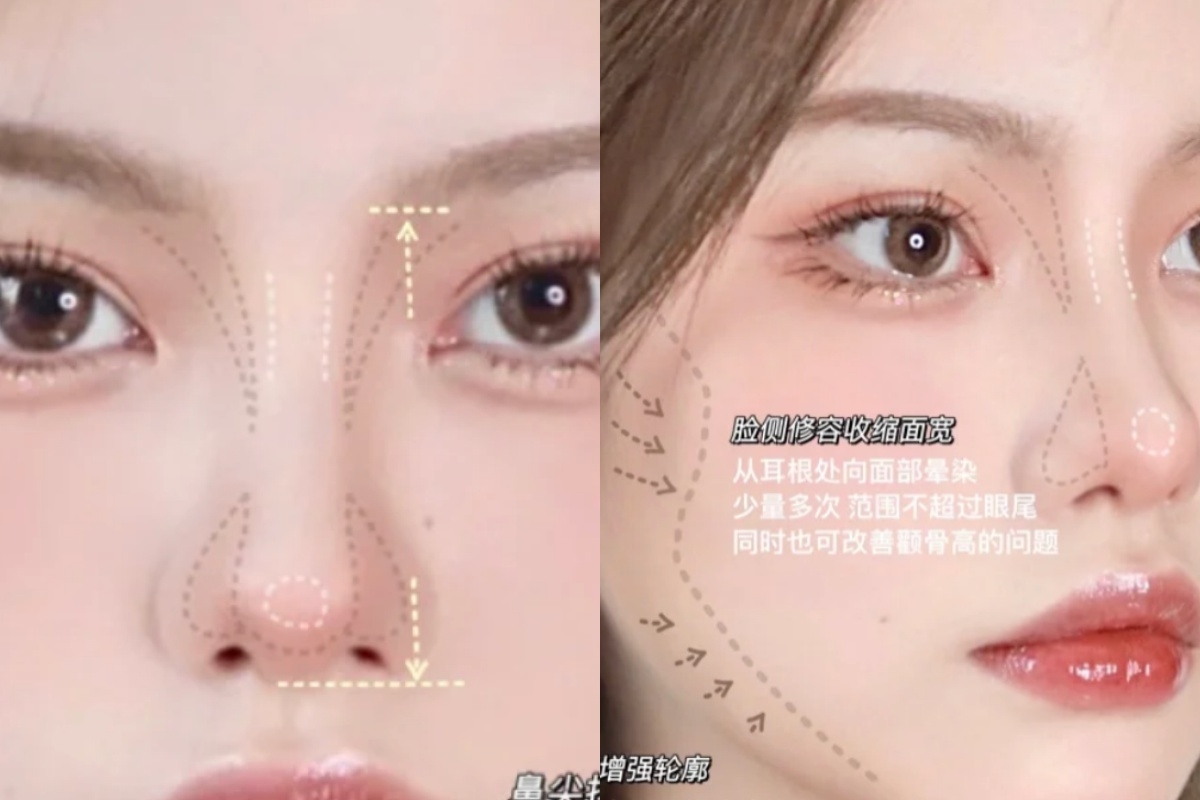 化妆 化妆后还是不好看？彩妆师爱用「骨相化妆法」，新手5步矫正脸型