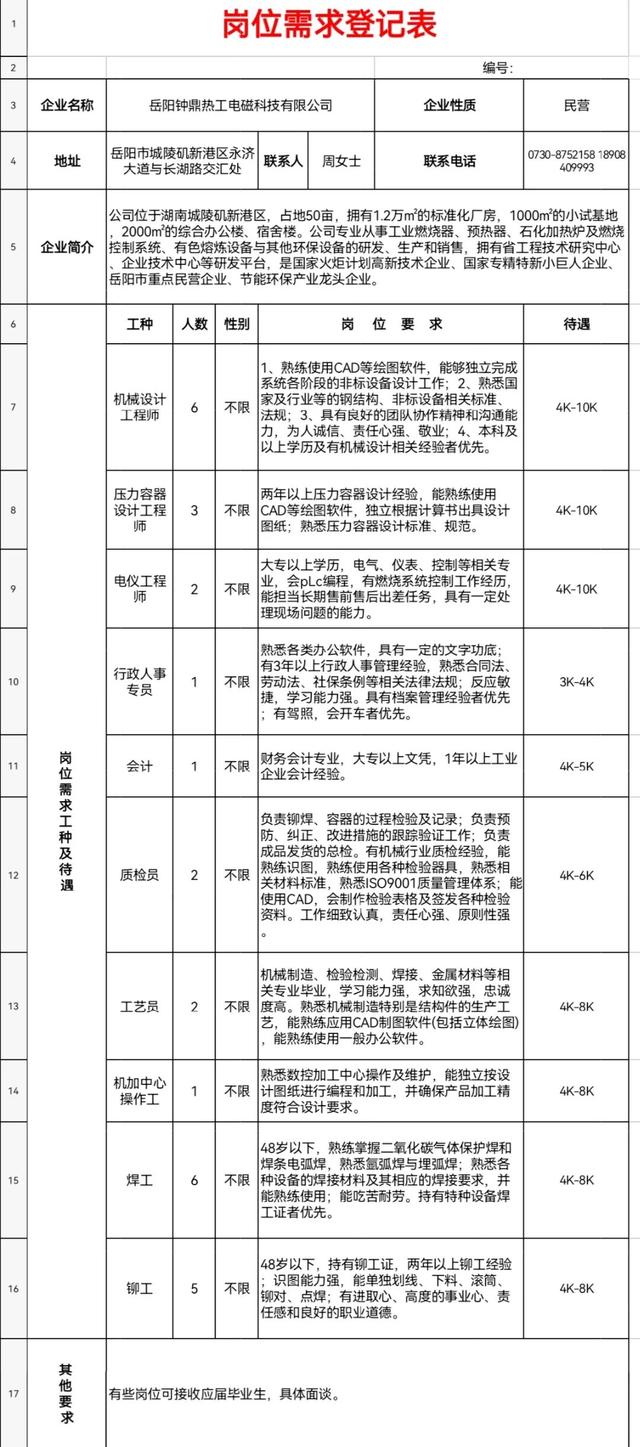 离职|新港区企业招聘啦！快来看看有没有合适你的岗位吧