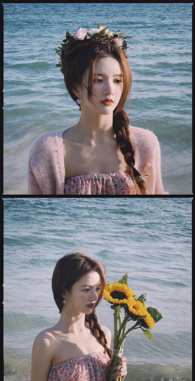 花仙子|春暖花开却不会拍大片，花仙子下凡教你仙气满满