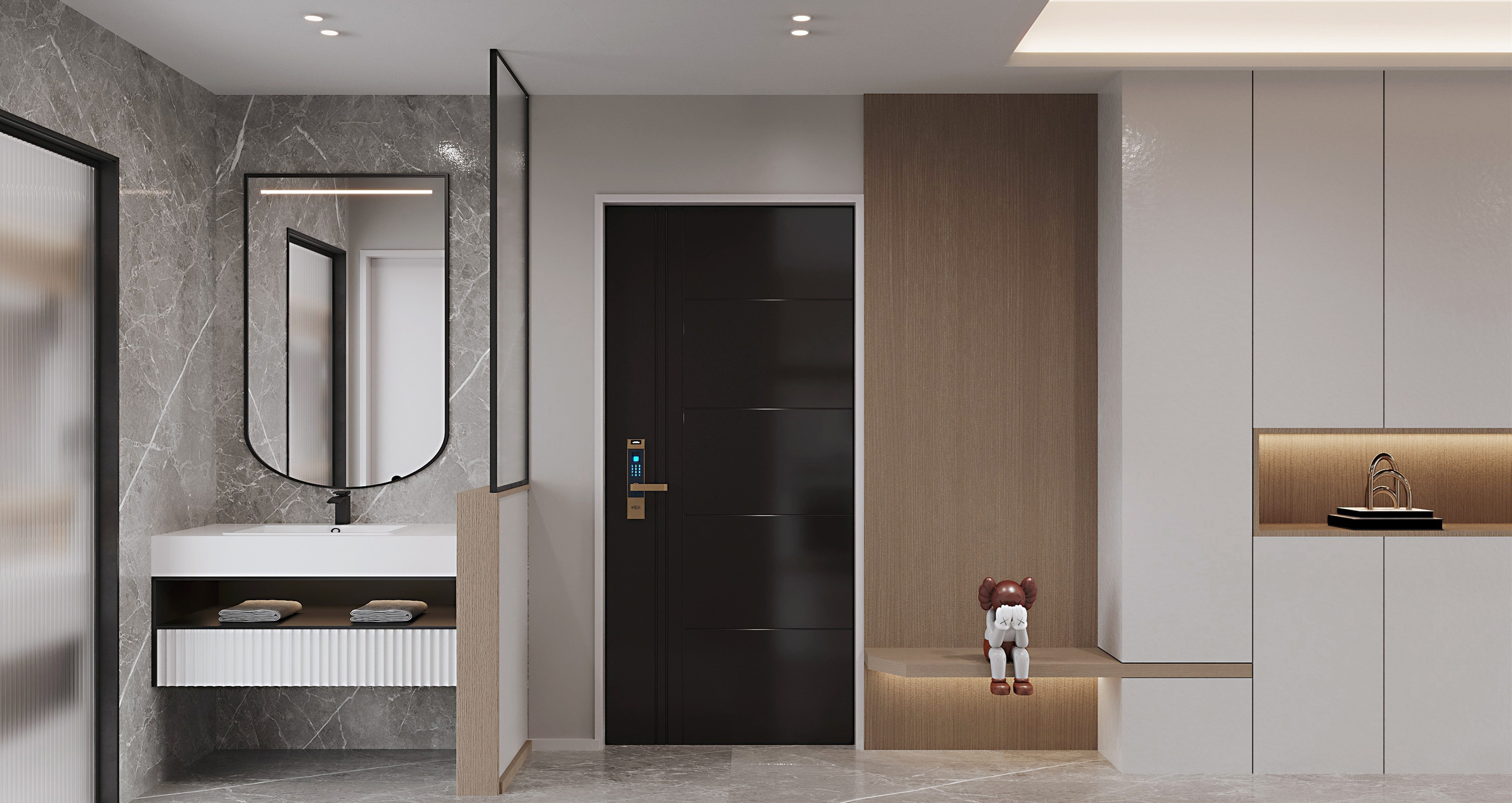 一眼就心动的玄关设计,美到骨子里