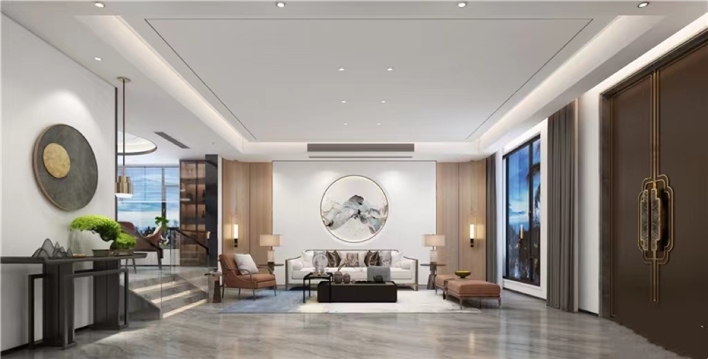 别墅装修 | 新中式风格480平米别墅装饰