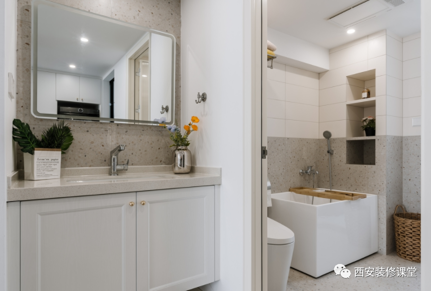 110㎡二手房改造,两室现代混搭