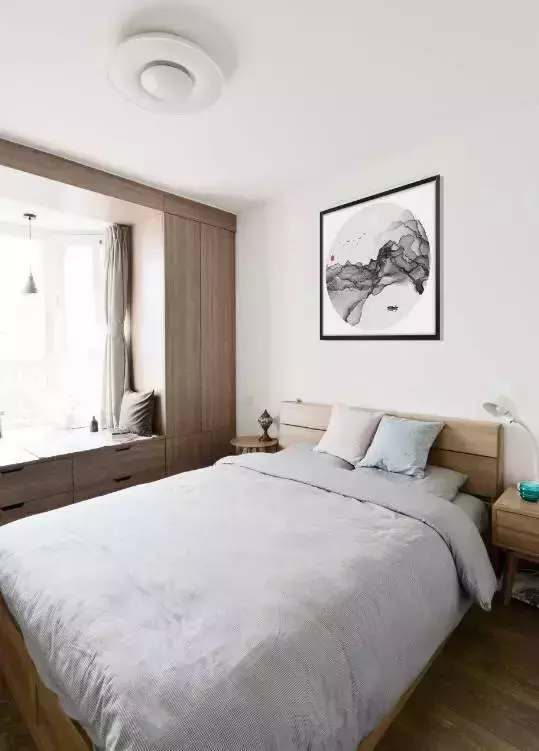 59平小户型改造后竟挤出卧室+书房,这波操作很可以