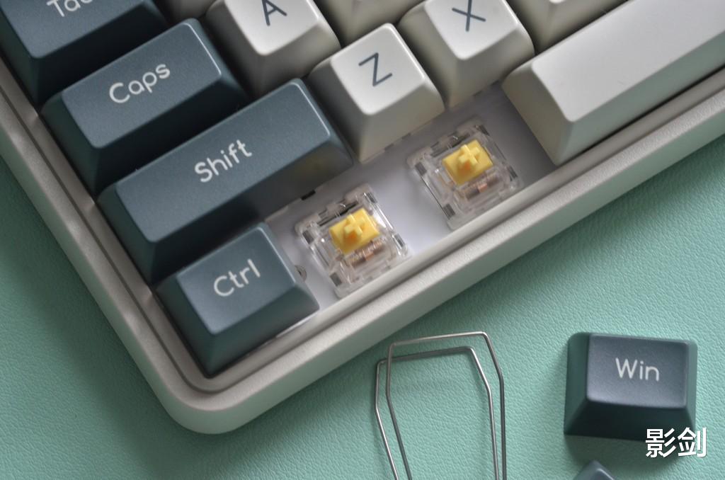 机械键盘|颜值、功能兼具，500价位最值得买的一款87键机械键盘 米物ART Z870