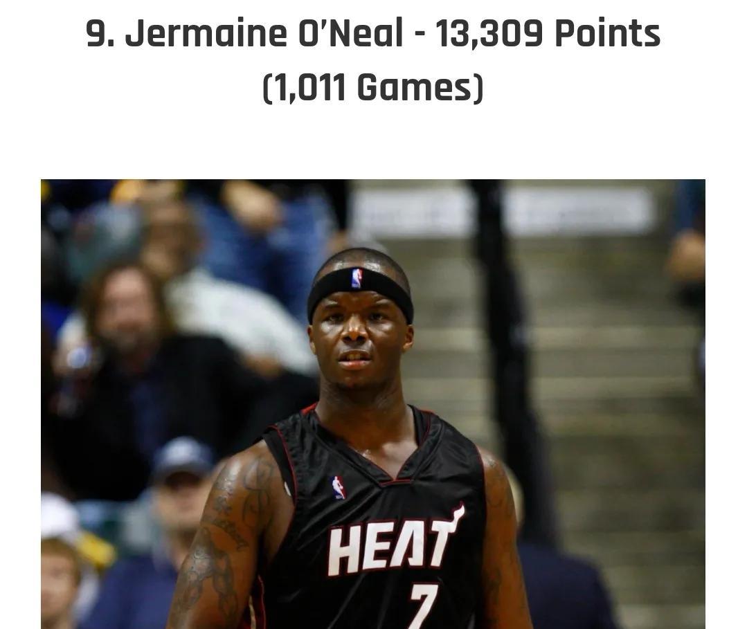 选秀|美媒列出1996年选秀中职业生涯总得分最高的十人，仅3人破两万