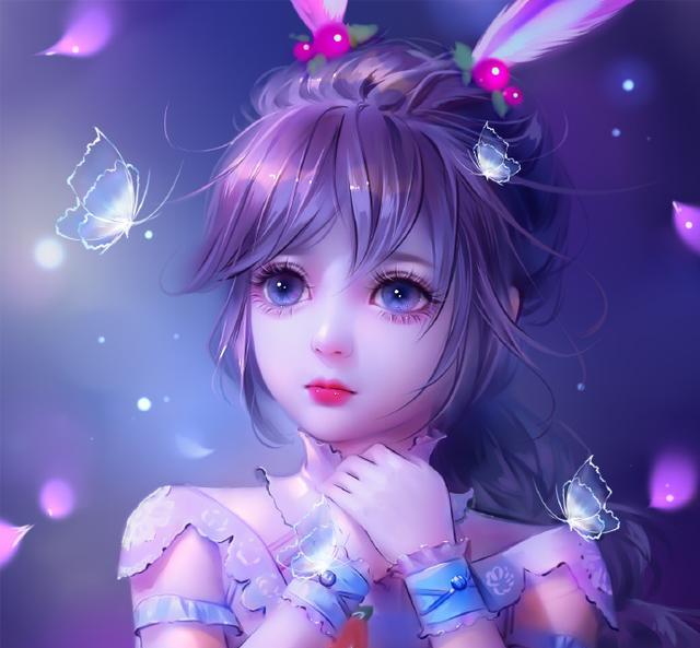 小舞|三版本小舞同台竞艳,绝美画风很精致,肉嘟嘟的“萝莉兔”太可爱