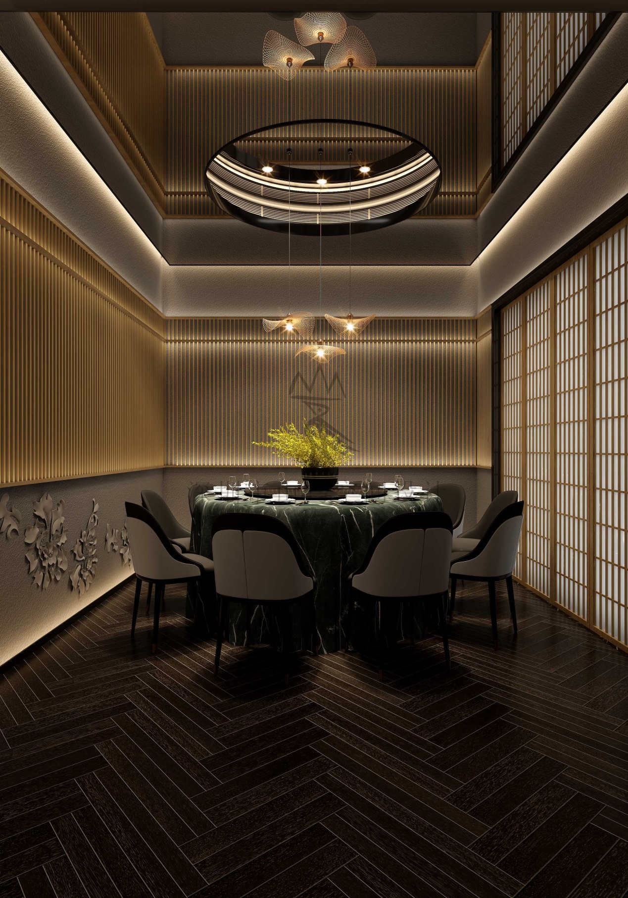 山鸟餐饮空间设计-悦百味中餐厅·广州店·中餐厅设计