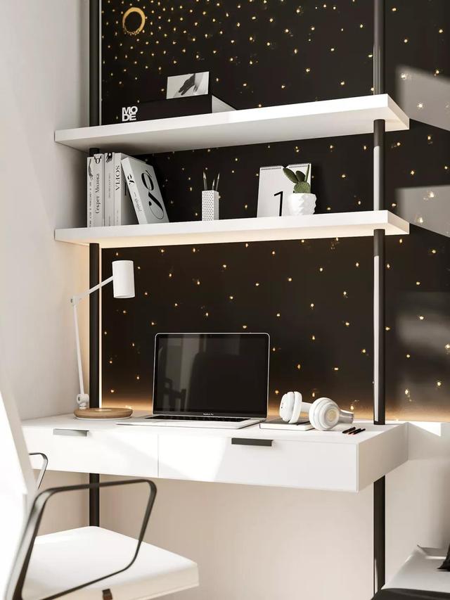 她买下55㎡“老破小”，巧妙改出高颜值两居室，太有品味了！