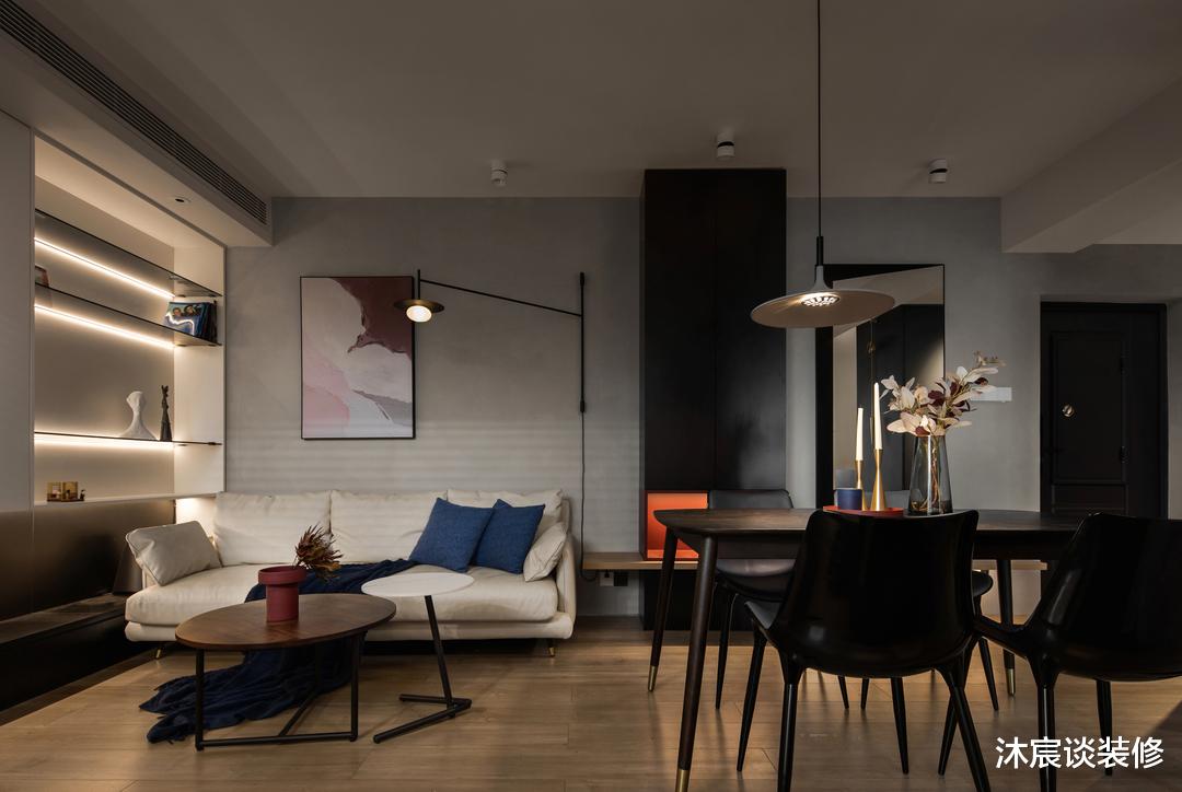 高度还原效果图,深圳白领的新家,室内简约大方,乐得直拍手称赞